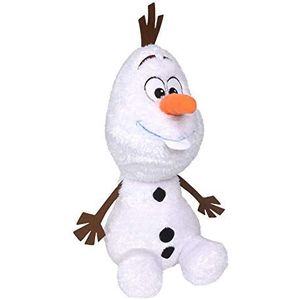 Simba 6315877638 - Disney Frozen II Olaf sneeuwpop, 50 cm, ijskoningin, Elsa, pluche figuur, vanaf de eerste levensmaanden