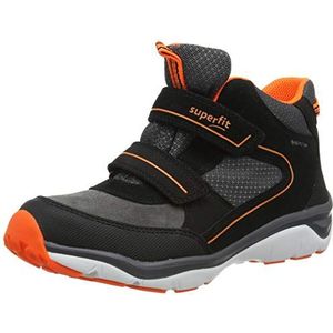 Superfit Sport5_1000239 Sneakers voor jongens, Zwart Oranje 0000, 22 EU
