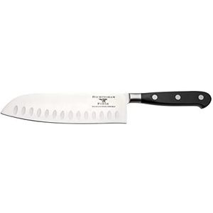 Rockingham Forge FRF 18 cm Santoku-mes, volledig gesmeed, Pakkawood handvat