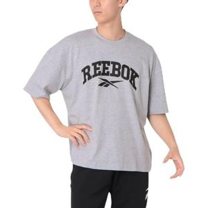 Reebok Paul Ss T-shirt voor heren, Light Grey Marl, XS