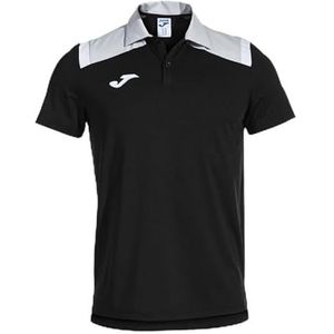 Joma Poloshirt voor heren, korte mouwen, Toledo, Zwart, XS