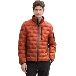 TOM TAILOR 1044092 jas heren, 35156 - Baked Clay Orange, M