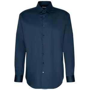 Seidensticker Zakelijk overhemd voor heren, turquoise, 38