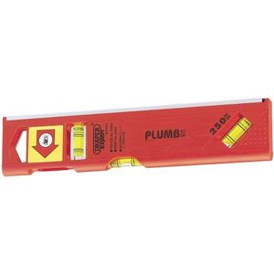 Draper 69554 Expert 250 mm Plumb Site® Dual View™ Torpedo Level met magnetische basis