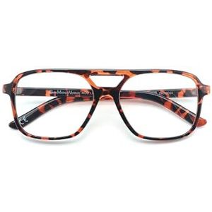 GianMarcoVenturi Leesbril Livorno schildpad +2,50, Schildpad, 2.5 Diottria