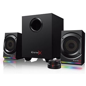 Creative Sound BlasterX Kratos S5-2.1 USB-gamingluidsprekers met aanpasbare audio en RGB-verlichting