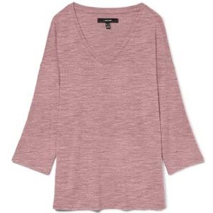 VERO MODA Vmbrianna 3/4 V-hals blouse boo, Rose Elegance, M