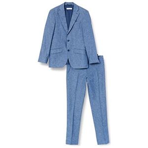 bugatti 584500-59460 kostuum, blauw (marine 370), 46 (maat fabrikant: 44) heren