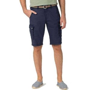 Timezone Heren Loose Maguiretz Shorts, blauw (Washed Dark Blue 3887), 29
