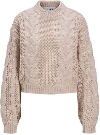JJXX - JXKelly - Trui - Pruim - Losse Pasvorm - Lange Mouw