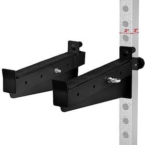 Yes4All Premium Barbell Safety Squat Bar Attachment - 0,5 kg (453 kg) Capaciteit Squat Rack Spotter Arms 2x2 - Verstelbare Hoogte