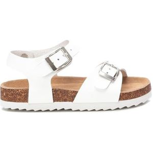 XTI KIDS 150687, platte sandalen voor meisjes, Wit, 33 EU