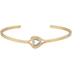 Skagen Vrouwen Roestvrij staal en semi edel met manchet Bangle armband