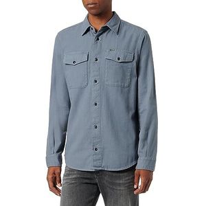 G-STAR Marine Slim Shirt heren Shirts,grijs (Axis Gd D20165-d454-g083),M