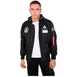 Alpha Industries MA-1 TT capuchon NASA bomberjack voor heren Black