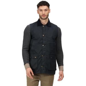 Regatta Professional Banbury Wax Bodywarmer voor heren, marineblauw, S