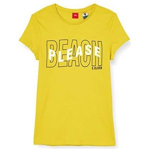 s.Oliver T-shirt voor meisjes, 1365 geel, XL
