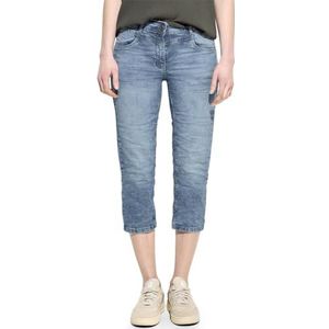 CECIL 3/4 jeans, Authentieke Used Wash, 31W x 22L