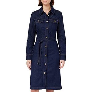 Tommy Hilfiger Denim jurken voor dames, Blauw (Vic), 58