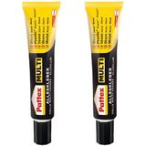 Pattex Multi universele lijm 2 x 20 g in onbreekbare tube, oplosmiddelvrij, extra sterk, snel en schoon, druipt niet, krachtig