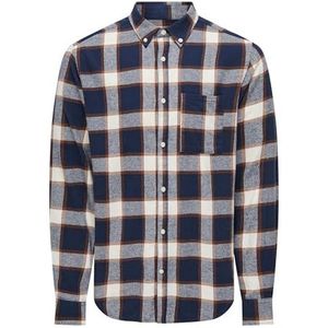 ONLY & SONS Heren Onsral Ls Slim Check Shirt Vrijetijdshemd, Navy Blazer/Checks: big Check, XL