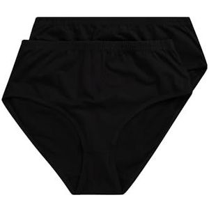 Ulla Popken Damesslip, zwart, 50-52