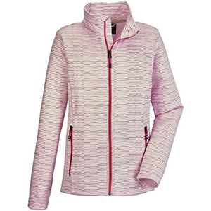 killtec Girl's Gebreid fleecejack/fleecejack met opstaande kraag KOS 201 GRLS KNTFLC JCKT, light pink, 140, 39098-000