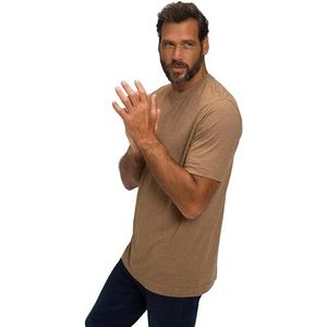 JP 1880 Heren T-shirt, lichtbruin, 3XL