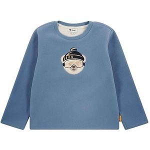 Steiff Sweatshirt EU maat 92 stonewash, sweatshirt met lange mouwen voor kinderen, pullover met lange mouwen, babybovendeel, ideaal basic shirt, comfortabel en zacht, wasmachinebestendig, stonewash,