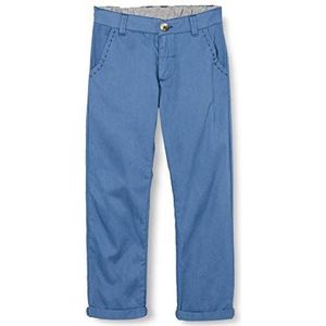 Noa Noa miniature Baby-jongens jongens basic chino, broek, lange broek, maanlichtblauw, 12 Maanden