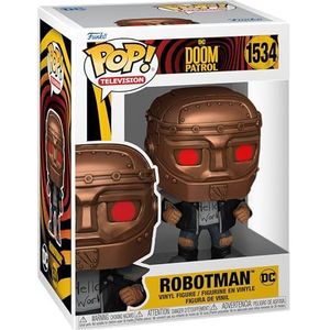 Funko POP! TV: Doom Patrol - Robotman - Vinylfiguur om te verzamelen - Cadeau-idee - Officiële Merchandise - Speelgoed voor kinderen en volwassenen - tv-fans - modelfiguur voor verzamelaars en display