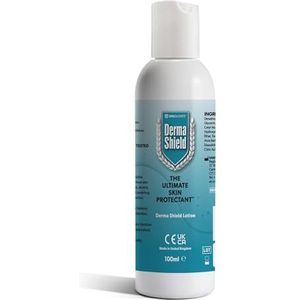 Derma Shield Barrier Cream 100ml Lotion - Het ultieme waterdichte huidschild voor handen, lichaam, gezicht - klinisch bewezen bescherming en verlichting voor contactdermatitis, droge huid