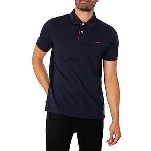 GANT Regular Fit Polo met Logo Donkerblauw