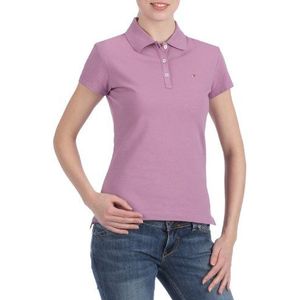 Tommy Hilfiger Poloshirt voor dames, Paars (Catalina Lila), 40 NL