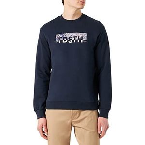 Teddy Smith S - Ezio 2 RC sweater, Total Navy, 3XL heren, Volledig marineblauw, 3XL