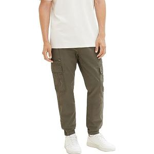 TOM TAILOR Herenbroek, 10415 - Dusty Olive Green, XL