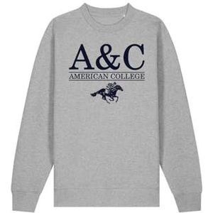 AMERICAN COLLEGE USA JOGGING SET HEREN GRIJS MAAT S DECONTRACTE, Grijs, S