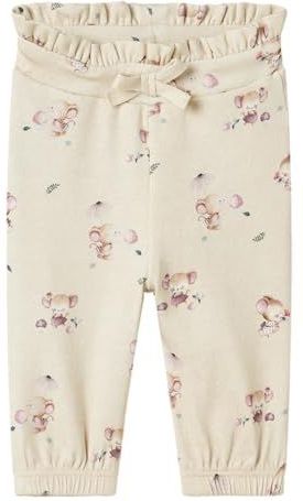 Name It - NbfLatia - Broek - Peyote Melange met Print