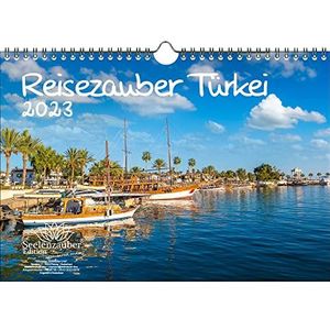 Reismagie Turkije DIN A4 kalender voor 2023 Turkije stad en land - soulzemagie