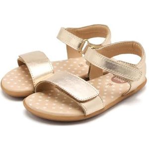 GIOSEPPO Hubbard Platte sandalen voor baby's en meisjes, Platina, 24 EU