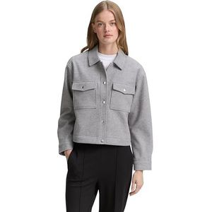TOM TAILOR Denim Damesjas, 10658 - Cement Grey Mélange, XL