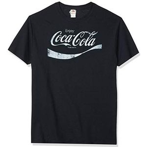 Coca-Cola Men's The Taste of Time T-Shirt, Black, Medium