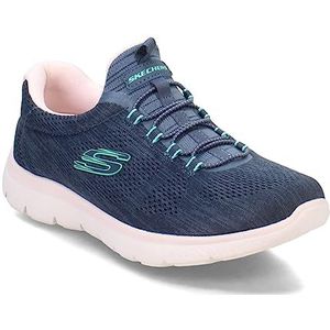Skechers Summits Vindicator damessneaker, marineblauw, 4 UK Wide