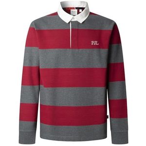 Pepe Jeans Craig poloshirt voor heren, rood (bes rood), L, Rood (bes rood), L