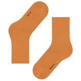 FALKE Dames Climate Wool duurzame Lyocell scheerwol damessokken zonder patroon ademend warm droog milieuvriendelijk 1 paar sokken, oranje (Nectarine 1470), 39-40