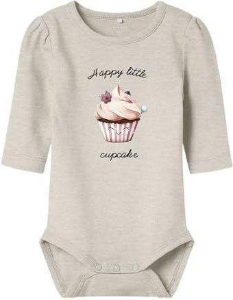 Name It - Nbfnucake Ls Body - Kleding - Mélange Peyote - Voor Dames