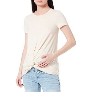 Mamalicious Dames Mlmacy S/S JRS Top A. T-Shirt, Whitecap Grijs, S