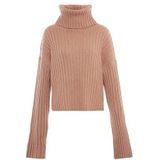 Libbi - Roulé - Beige - Dames - Acrylique - Lange Mouwen