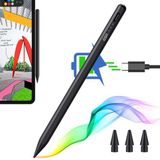 ESR Styluspen voor iPad, iPad potlood met kantelgevoeligheid, palmvorming, iPad-stylus met magnetische sluiting voor iPad Pro 12,9/11, iPad Air 5/4, iPad mini 6 en iPad 10e/9e/8e generatie, zwart