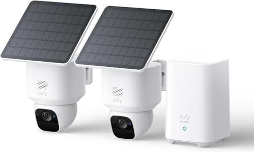 Eufy SoloCam E30 2-Cam Kit - Draadloze Beveiligingscamera - Zwart